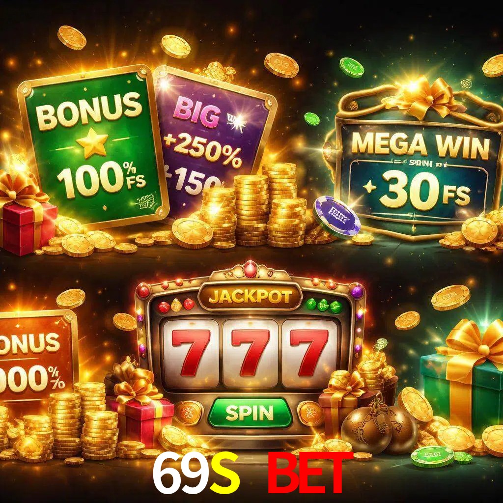 Tipos de bonos 69S BET incluyendo recompensas de bienvenida y promociones continuas