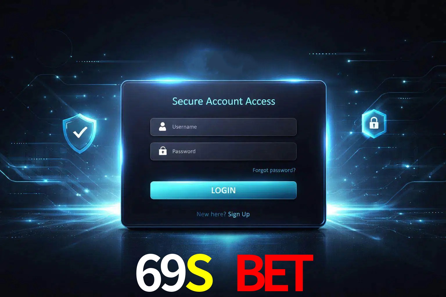 Pantalla de inicio de sesión de cuenta 69S BET para usuarios en México